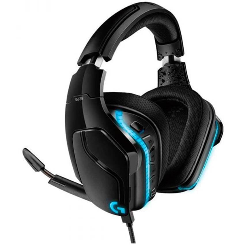 Auricular Logitech G635 Lightsync 7.1 Negro